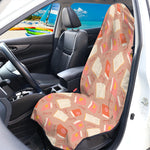 Reading Books And Glasses Pattern Print Waterproof Car Seat Cover