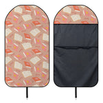 Reading Books And Glasses Pattern Print Waterproof Car Seat Cover