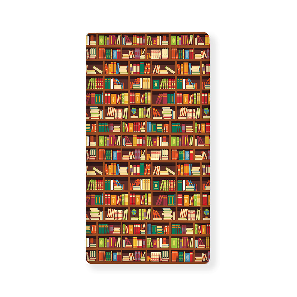 Reading Library Pattern Print Baby Crib Sheet