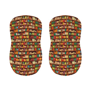 Reading Library Pattern Print Bar Stool Covers