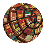 Reading Library Pattern Print Basketball