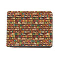 Reading Library Pattern Print Bifold Wallet