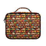 Reading Library Pattern Print Briefcase Bible Bag