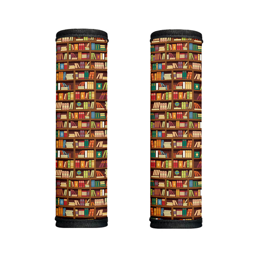 Reading Library Pattern Print Handle Covers