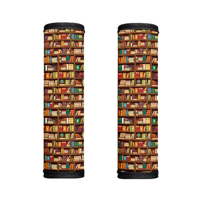 Reading Library Pattern Print Handle Covers