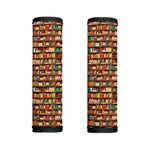 Reading Library Pattern Print Handle Covers