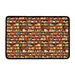 Reading Library Pattern Print Kitchen Mat
