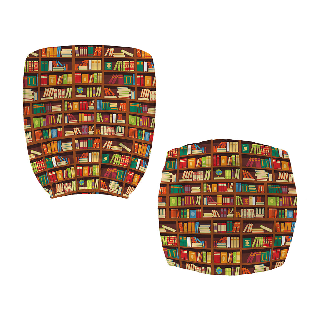 Reading Library Pattern Print Office Chair Cover