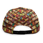 Reading Library Pattern Print Snapback Cap