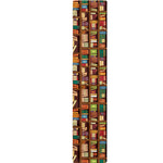 Reading Library Pattern Print Table Runner