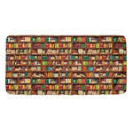 Reading Library Pattern Print Towel