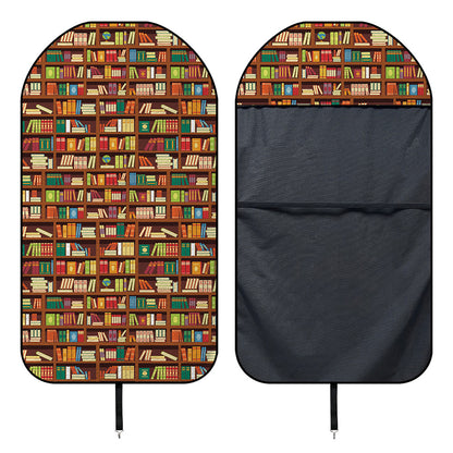 Reading Library Pattern Print Waterproof Car Seat Cover