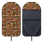 Reading Library Pattern Print Waterproof Car Seat Cover
