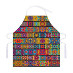 Rectangle Mandala Bohemian Pattern Print Adjustable Apron