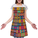 Rectangle Mandala Bohemian Pattern Print Adjustable Apron