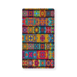 Rectangle Mandala Bohemian Pattern Print Baby Crib Sheet