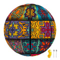 Rectangle Mandala Bohemian Pattern Print Basketball