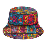 Rectangle Mandala Bohemian Pattern Print Bucket Hat