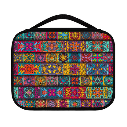 Rectangle Mandala Bohemian Pattern Print Classic Bible Case