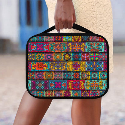 Rectangle Mandala Bohemian Pattern Print Classic Bible Case