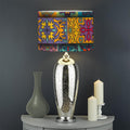 Rectangle Mandala Bohemian Pattern Print Drum Lamp Shade