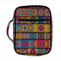 Rectangle Mandala Bohemian Pattern Print Front Pocket Bible Bag