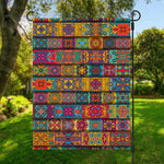 Rectangle Mandala Bohemian Pattern Print Garden Flag