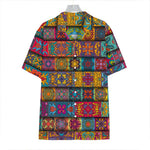Rectangle Mandala Bohemian Pattern Print Hawaiian Shirt