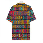 Rectangle Mandala Bohemian Pattern Print Hawaiian Shirt