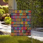Rectangle Mandala Bohemian Pattern Print House Flag