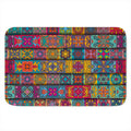 Rectangle Mandala Bohemian Pattern Print Indoor Door Mat