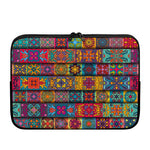 Rectangle Mandala Bohemian Pattern Print Laptop Sleeve