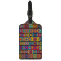 Rectangle Mandala Bohemian Pattern Print Luggage Tag