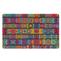 Rectangle Mandala Bohemian Pattern Print Polyester Doormat