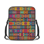 Rectangle Mandala Bohemian Pattern Print Rectangular Crossbody Bag