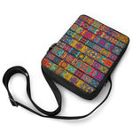 Rectangle Mandala Bohemian Pattern Print Rectangular Crossbody Bag