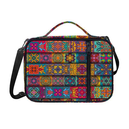 Rectangle Mandala Bohemian Pattern Print Shoulder Strap Bible Bag