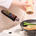 Rectangle Mandala Bohemian Pattern Print Skillet Handle Cover