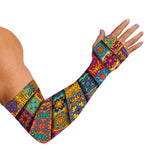 Rectangle Mandala Bohemian Pattern Print Sun Protection Arm Sleeves