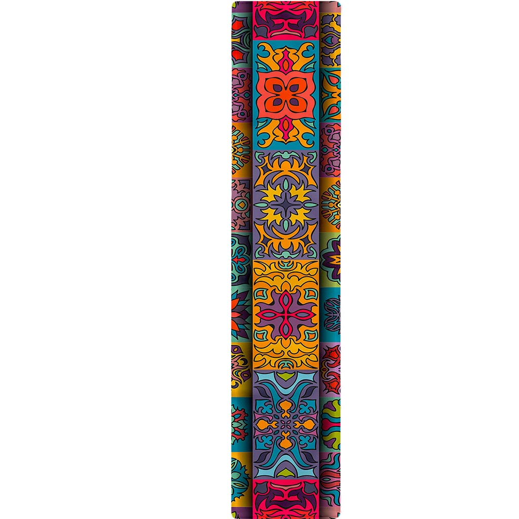 Rectangle Mandala Bohemian Pattern Print Table Runner
