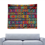 Rectangle Mandala Bohemian Pattern Print Tapestry