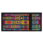 Rectangle Mandala Bohemian Pattern Print Trifold Wallet