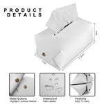 Pastel Aztec Tribal Pattern Print Rectangle Tissue Box Cover