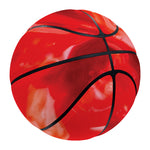 Red Acid Melt Print Basketball