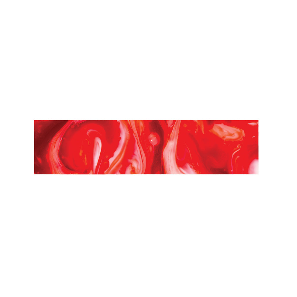 Red Acid Melt Print Bed Runner