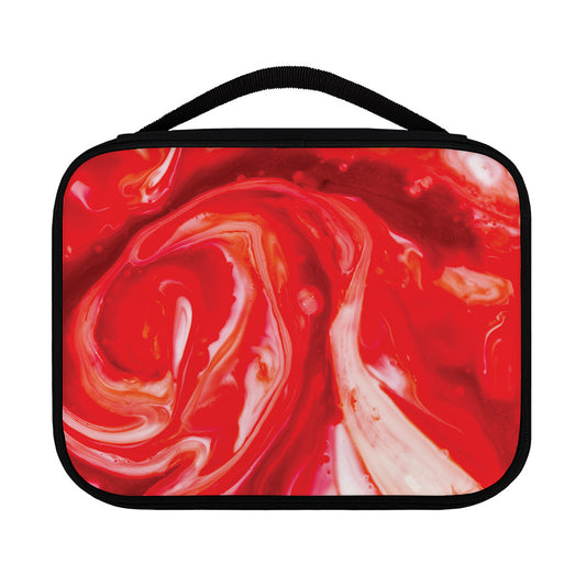 Red Acid Melt Print Classic Bible Case