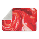 Red Acid Melt Print Indoor Door Mat