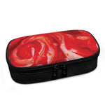 Red Acid Melt Print Insulin Cooler Travel Case