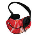 Red Acid Melt Print Pet Sling Carrier