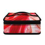Red Acid Melt Print Small Lunch Bag